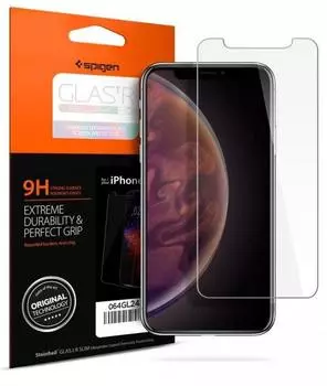 Защитное стекло Spigen Glas.tR SLIM HD (064GL24527) для iPhone 11/XR (Clear)