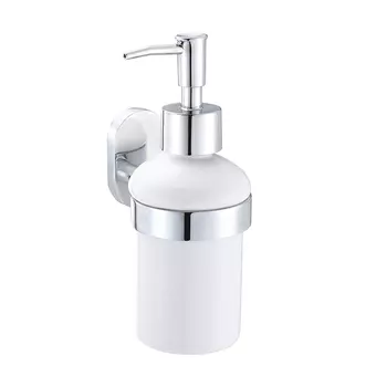 Дозатор для жидкого мыла, керамика, латунь, Mirro Plus, IDDIS, MRPSBC0i46