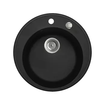 Мойка, granucryl, черная, D510, Kitchen G, IDDIS, K01B511i87