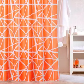 Штора для ванной комнаты, 200*200 см, полиэстер, Orange Nest, IDDIS, 330P20RI11