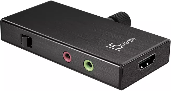 Внешняя карта видеозахвата j5create Live Capture UVC HDMI to USB-C (JVA02)