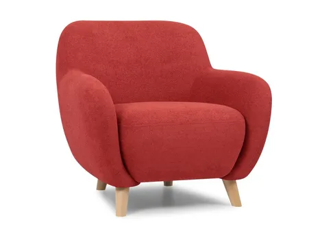 Кресло Ансил Soft Red