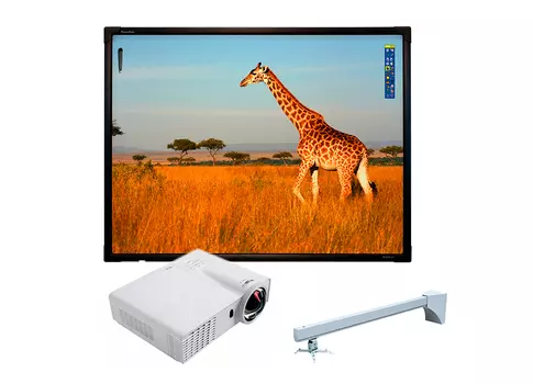 Интерактивная доска Promethean ActivBoard Touch 78" Dry Erase + проектор Infocus INV30 + крепление Wize WTH140
