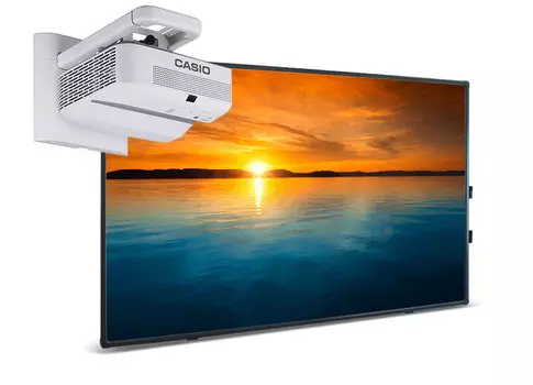 Интерактивная доска Promethean ActivBoard Touch 88" Dry Erase 10 касаний, ПО ActivInspire в комплекте с проектором Casio XJ-UT351WN и креплением YM-81