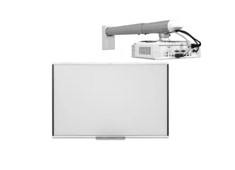 Интерактивная доска SBM777 с пассивным лотком, проектор Vivitek DX273, крепление настенно-потолочное для проектора Digis DSM-14Kw