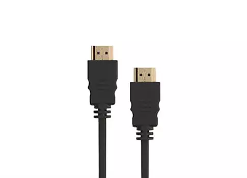 Кабель HDMI - HDMI v2.0, 1м, K-Lock (CP-HM-HM-1M), темно-серый