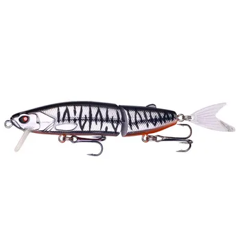 Glide Bait Шарнирная рыболовная приманка Swimbait Большая рыболовная приманка Искусственная жесткая приманка 12 см 16,3 г для воблера Predator