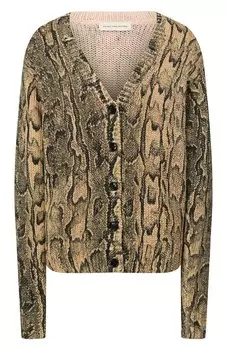 Кардиган из вискозы и хлопка Dries Van Noten