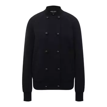 Кардиган из шерсти и вискозы Giorgio Armani