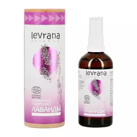 Гидролат для лица LEVRANA NATURAL Лаванда натуральный 100 мл