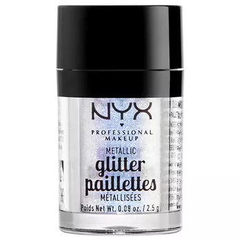 Глиттер для лица и тела NYX PROFESSIONAL MAKEUP METALLIC GLITTER тон 05 lumi-lite