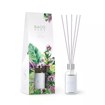 Интерьерные духи BAGO HOME WATERCOLOR Мята и базилик 30 мл