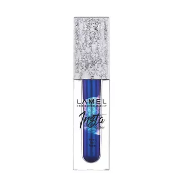 Глиттер для лица LAMEL PROFESSIONAL INSTA LIQUID EYESHADOW жидкий тон 405