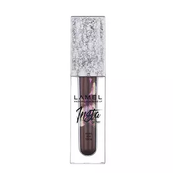 Глиттер для лица LAMEL PROFESSIONAL INSTA LIQUID EYESHADOW жидкий тон 406