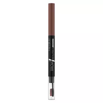 Карандаш для бровей CATRICE BROW PEN PRO с щеточкой тон 030 Warm Brown