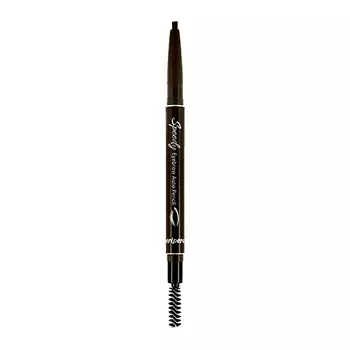Карандаш для бровей PERIPERA PERIPERA INK SPEEDY EYEBROW AUTO PENCIL тон 001 black brown
