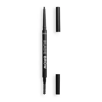 Карандаш для бровей REVOLUTION RELOVE MICRO BLADE BROW с щеточкой тон granite