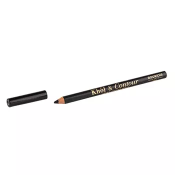 Карандаш для глаз BOURJOIS KHOL &amp; CONTOUR тон 002 ультрачерный
