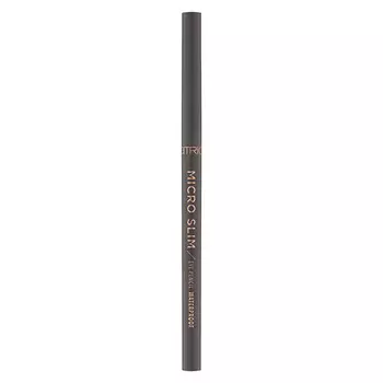 Карандаш для глаз CATRICE MICRO SLIM EYE PENCIL WATERPROOF тон 020 серый