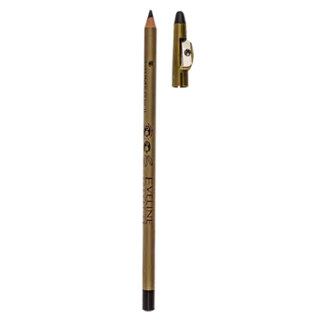 Карандаш для глаз EVELINE EYELINER PENCIL с точилкой водостойкий тон коричневый