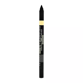 Карандаш для глаз EVELINE VARIETE GEL EYE LINER тон 01 pure black
