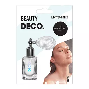 Глиттер-спрей для лица, тела и волос DECO. by Miami tattoos Bloom