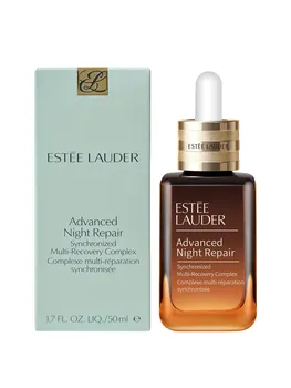 Синхронизированный мультивосстанавливающий комплекс Este Lauder Advanced Night Repair - 1,7 жидких унций/50 мл 0.5 FL.OZ./15ML