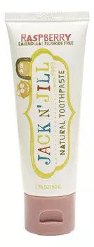 Органическая зубная паста Natural Toothpaste Calendula Raspberry 50г (малина)