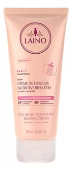 Органический крем для душа с экстрактом розы Creme De Douche Nutritive Bien-Etre 200мл