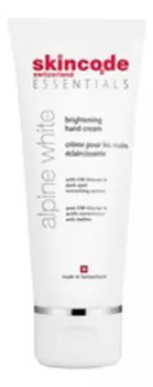 Осветляющий крем для рук Essentials Alpine White Brightening Hand Cream 75мл