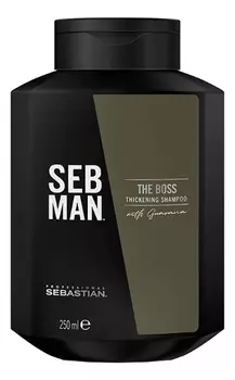 Освежающий шампунь для объема волос Seb Man The Boss Thickening Shampoo: Шампунь 250мл
