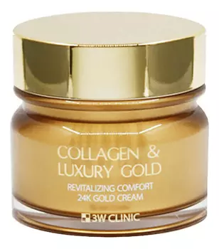 Омолаживающий крем для лица с коллагеном и коллоидным золотом Collagen &amp; Luxury Gold Cream 100г