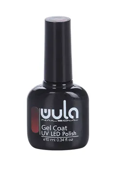 Гель-лак WULA NAILSOUL Thermo тон 654 термопереход из темно-вишневого в темно-красный 10 мл