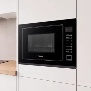 Микроволновая печь Midea TG925B8D-BL встраиваемая 25 л 40.1x59.5x38.8 см сенсорное управление цвет черный