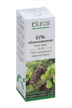 Масло Олеос Ель эфирное, 10 мл