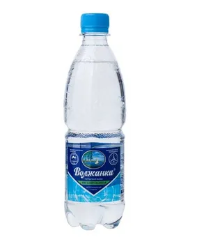 Вода мин Волжанка, 0,5 л, пластик б/газа