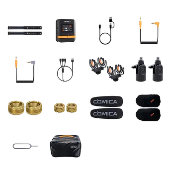 Микрофон - радиосистема Comica VM40 Combo