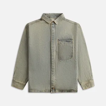 Рубашка Entire Studios Herculean Shirt, цвет Surface Wave