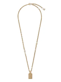 Колье с логотипом DOLCE & GABBANA, золотой