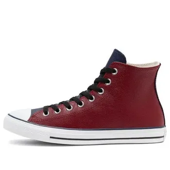 Кроссовки chuck taylor all star high 'seasonal colorblock - team red obsidian' Converse, красный
