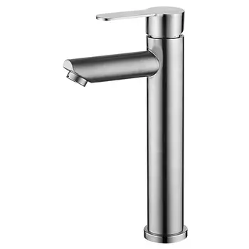 Смеситель для раковины Ledeme L71103 сталь