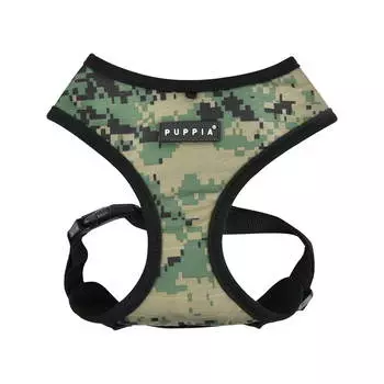 PUPPIA Шлейка для собак "Sentinel", хаки камуфляж, S (Южная Корея)!