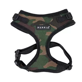 PUPPIA Шлейка для собак "Ritefit", камуфляж, M (Южная Корея)