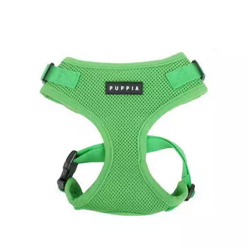 PUPPIA Шлейка для собак "Ritefit", зеленая, S (Южная Корея)