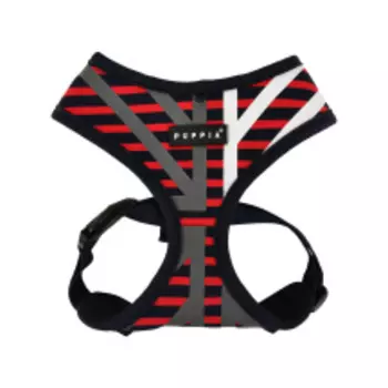 PUPPIA Шлейка для собак светоотражающая "Briton", красная, XL (Южная Корея)!