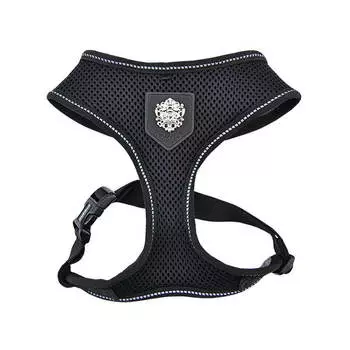 PUPPIA Шлейка для собак утепленная "Thermal Soft", чёрная, XL (Южная Корея)