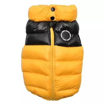 PUPPIA Жилет для собак утеплённый "Ultralight 2Colorway", жёлтый, XXL (Южная Корея)