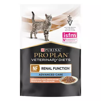 PURINA VD NF Renal Function Advanced Корм влаж.лосось при заболевании почек д/кошек 85г