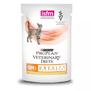 PURINA VD OM Корм влаж.при ожирении д/кошек пауч 85г