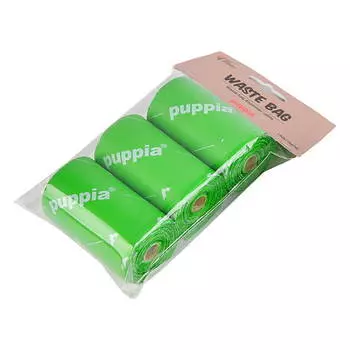PUPPIA Пакеты биоразлагаемые для уборки за собакой, 30х22см, 3х15шт (Южная Корея)!!